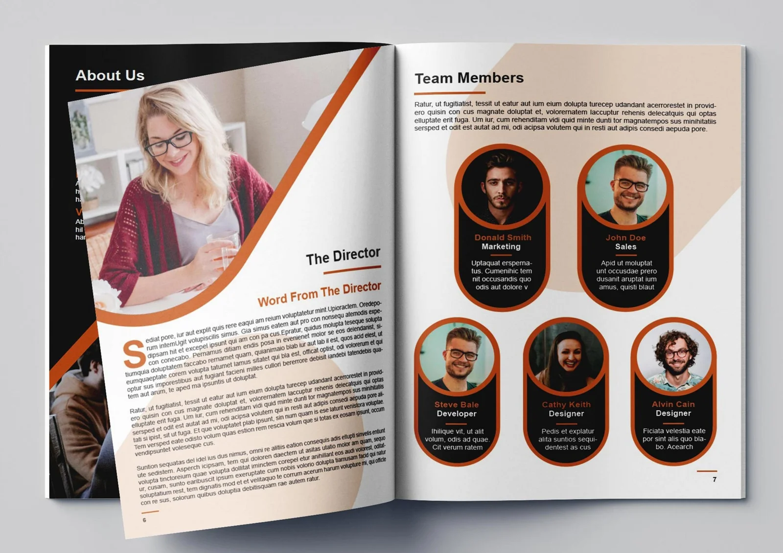 12 Page Company Profile in Kenya