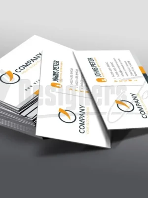Double Sided Corporate Business Card Template