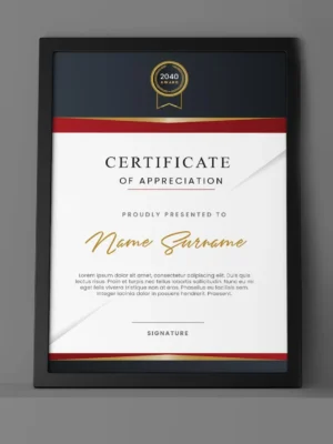 Corporate Certificate Template