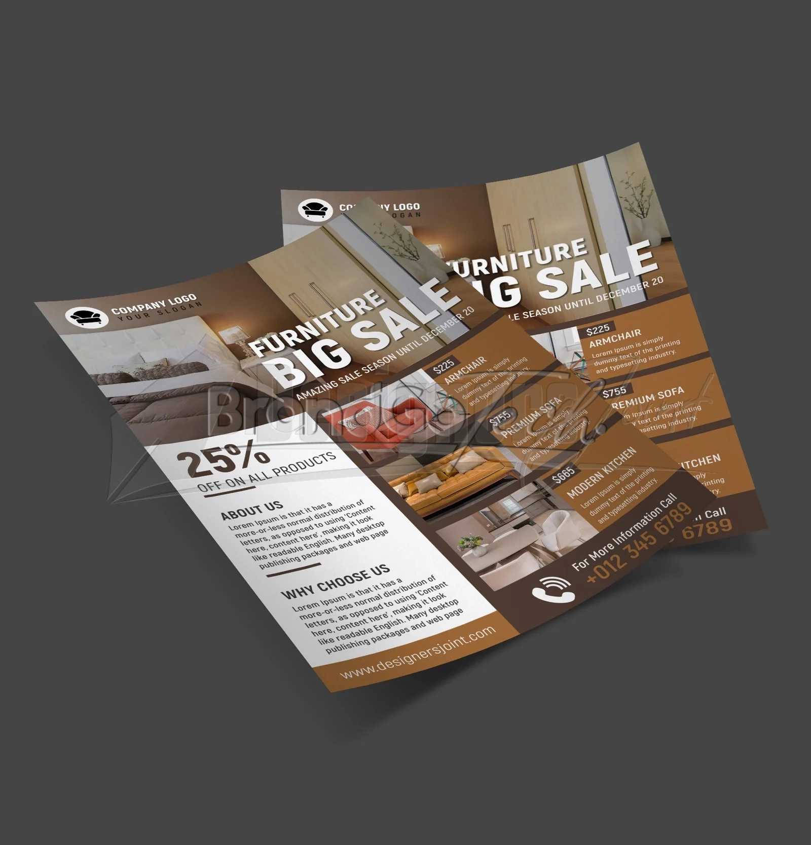 Furniture Sale Flyer Template Download in Kenya
