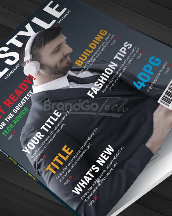 40 Page Lifestyle Magazine Template