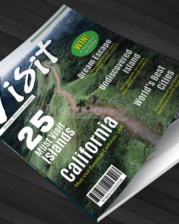 20 Page InDesign Magazine Template