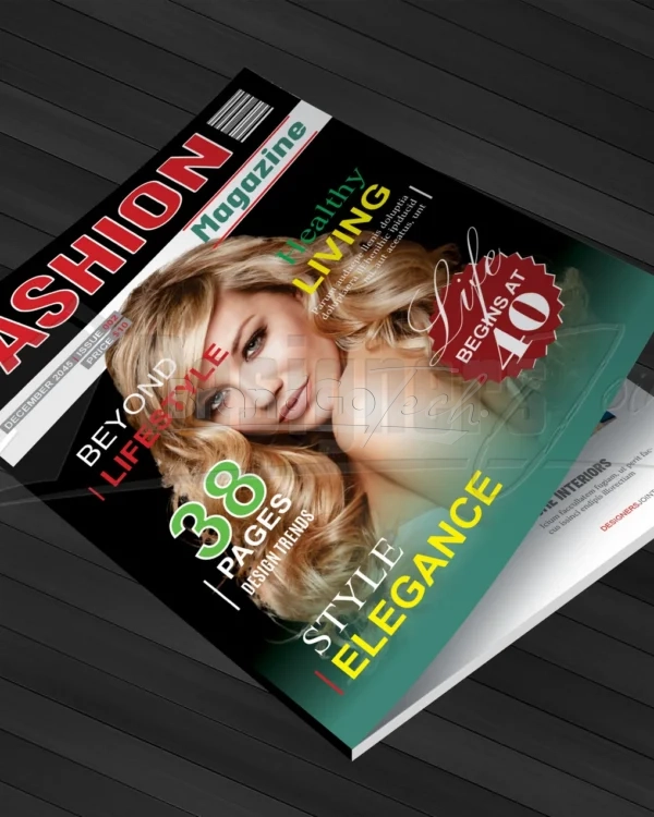 38 Page CorelDRAW Magazine Template 1