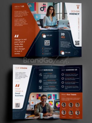 Business Corporate Trifold Brochure Template