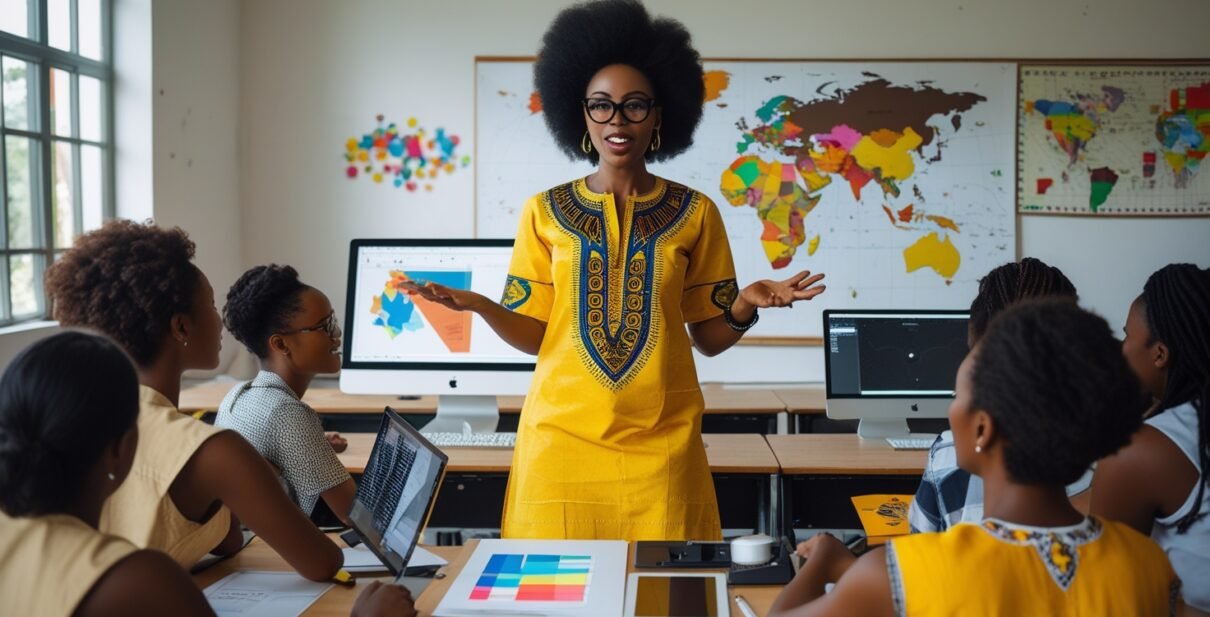 Graphic design students and schools in Kenya