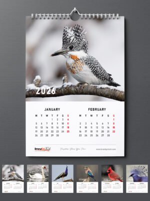 Minimalist 2026 Wall Calendar Template