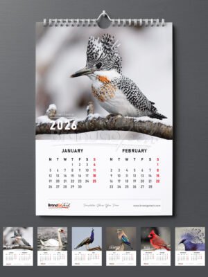 Minimalist 2026 Wall Calendar Template