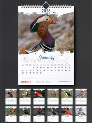 Time Craft 2026 Wall Calendar Template Kenya