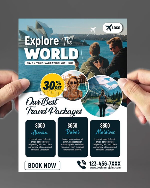Travel Agent Flyer Template