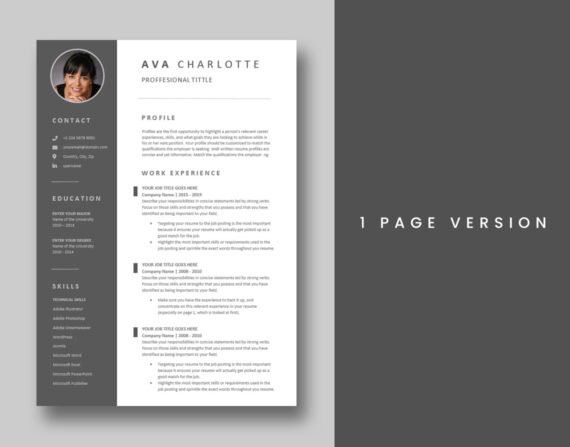 Best CV Templates for Graphic Designers in Kenya – MS Word Edition