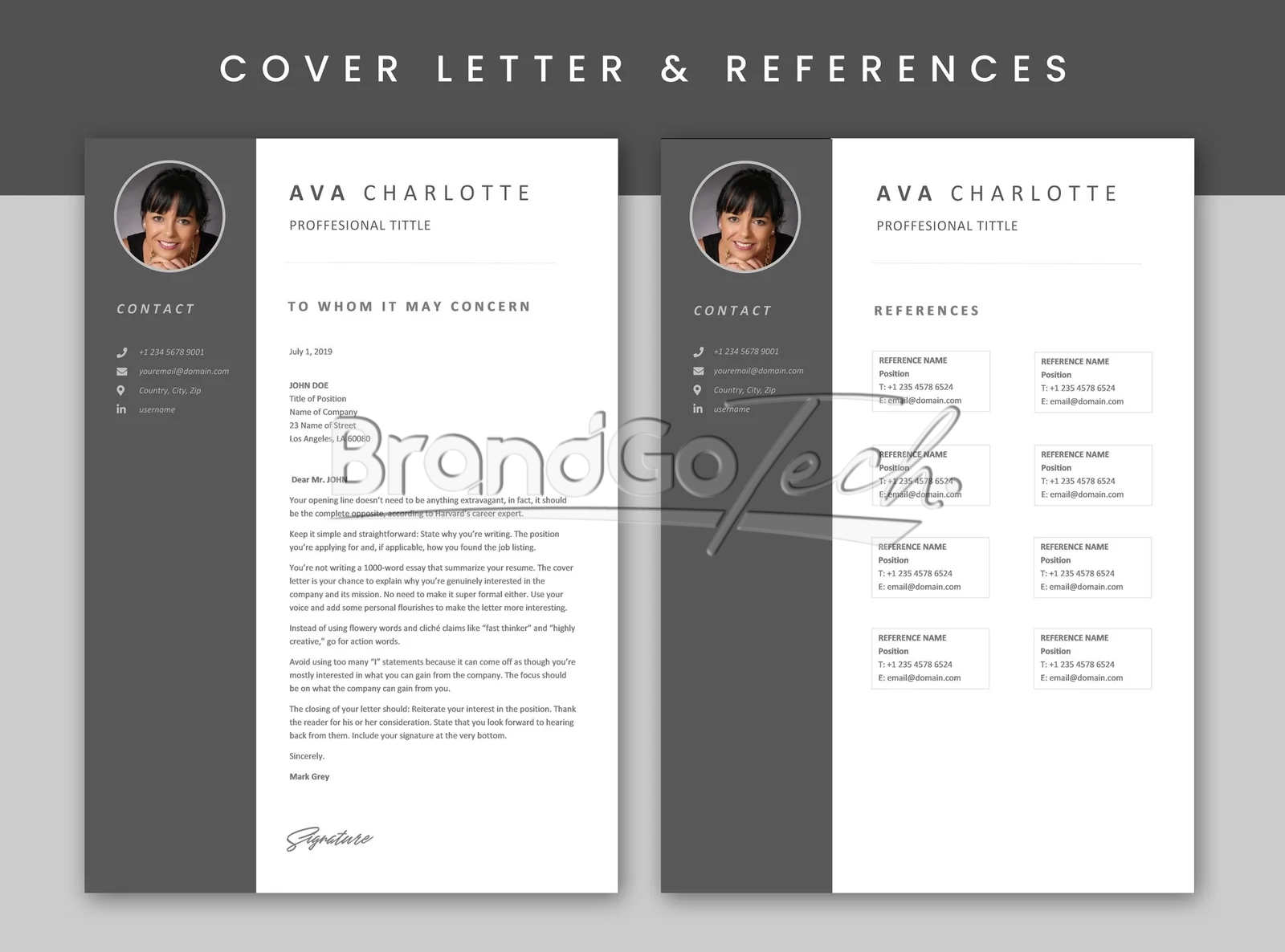 Professional CV Template For Kenya Job Market