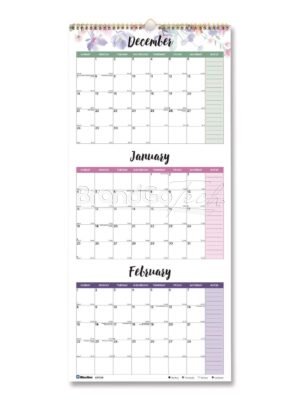 3-Month Quarterly Wall Calendar Printing in Mombasa Kenya