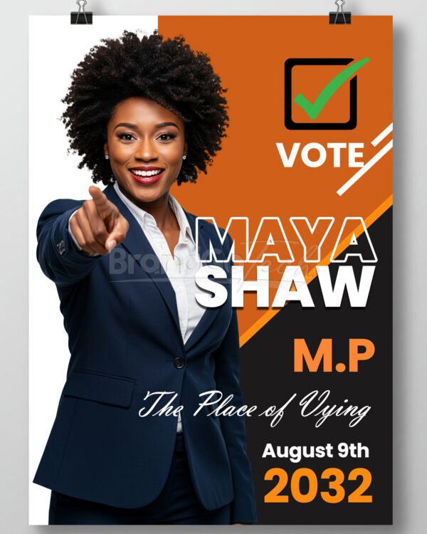 Women Rep Campaign Poster