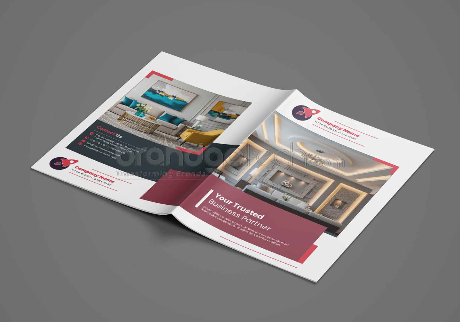 8 Page Business Company Profile Template6