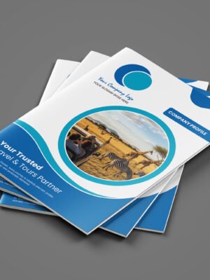 8 Page Tours and Travel Company Profile Template