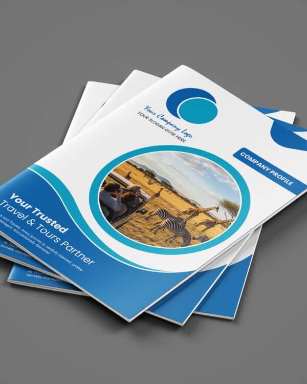 8 Page Tours and Travel Company Profile Template