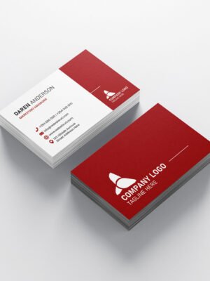 Double Sided Business Card Template (Ai, EPS)